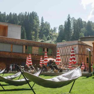 Tirol-Lodge-Garten